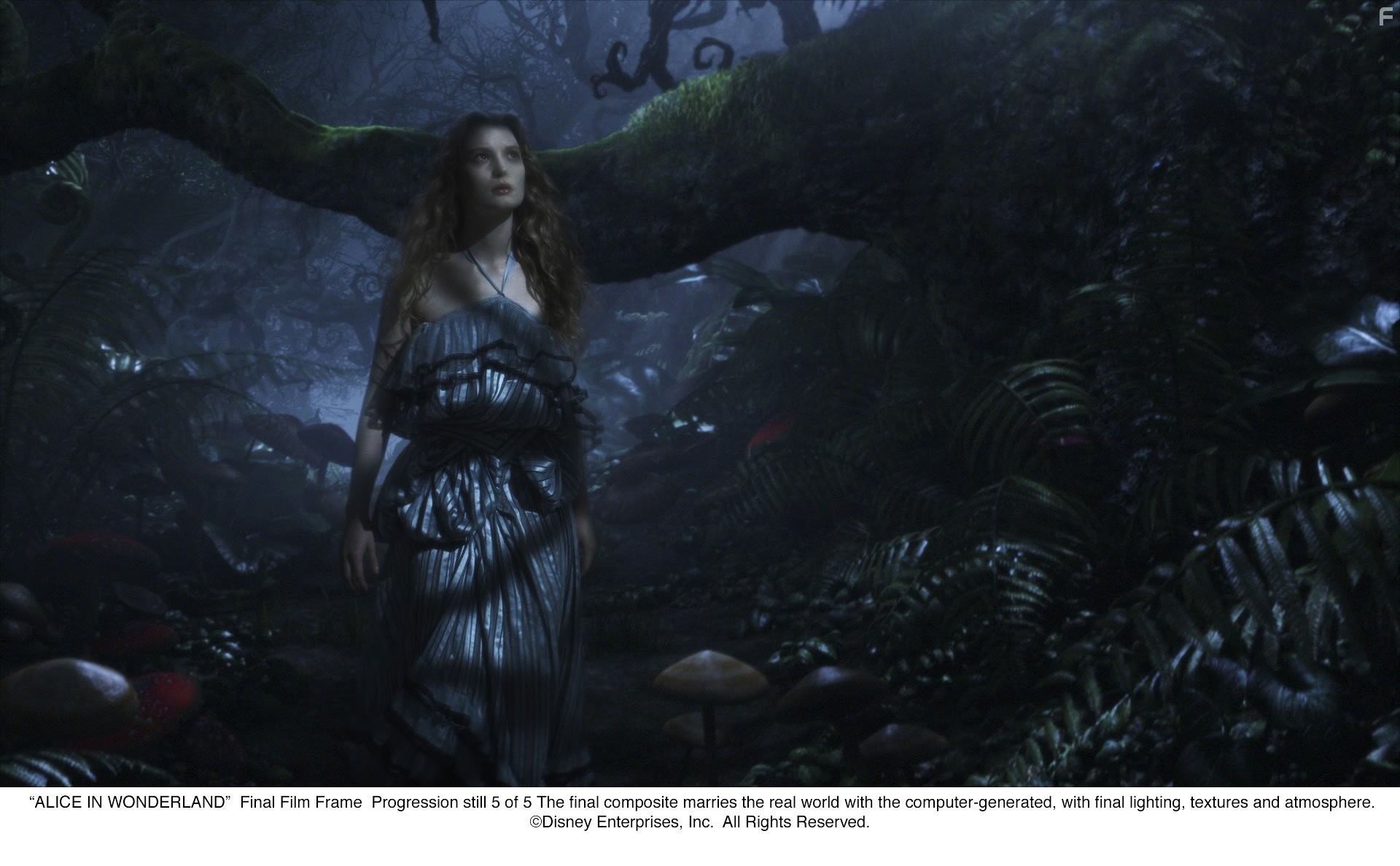 Mia Wasikowska in Алиса в стране чудес (2010)