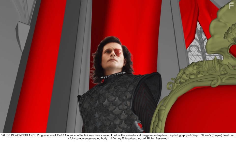 Crispin Glover in Алиса в стране чудес (2010)