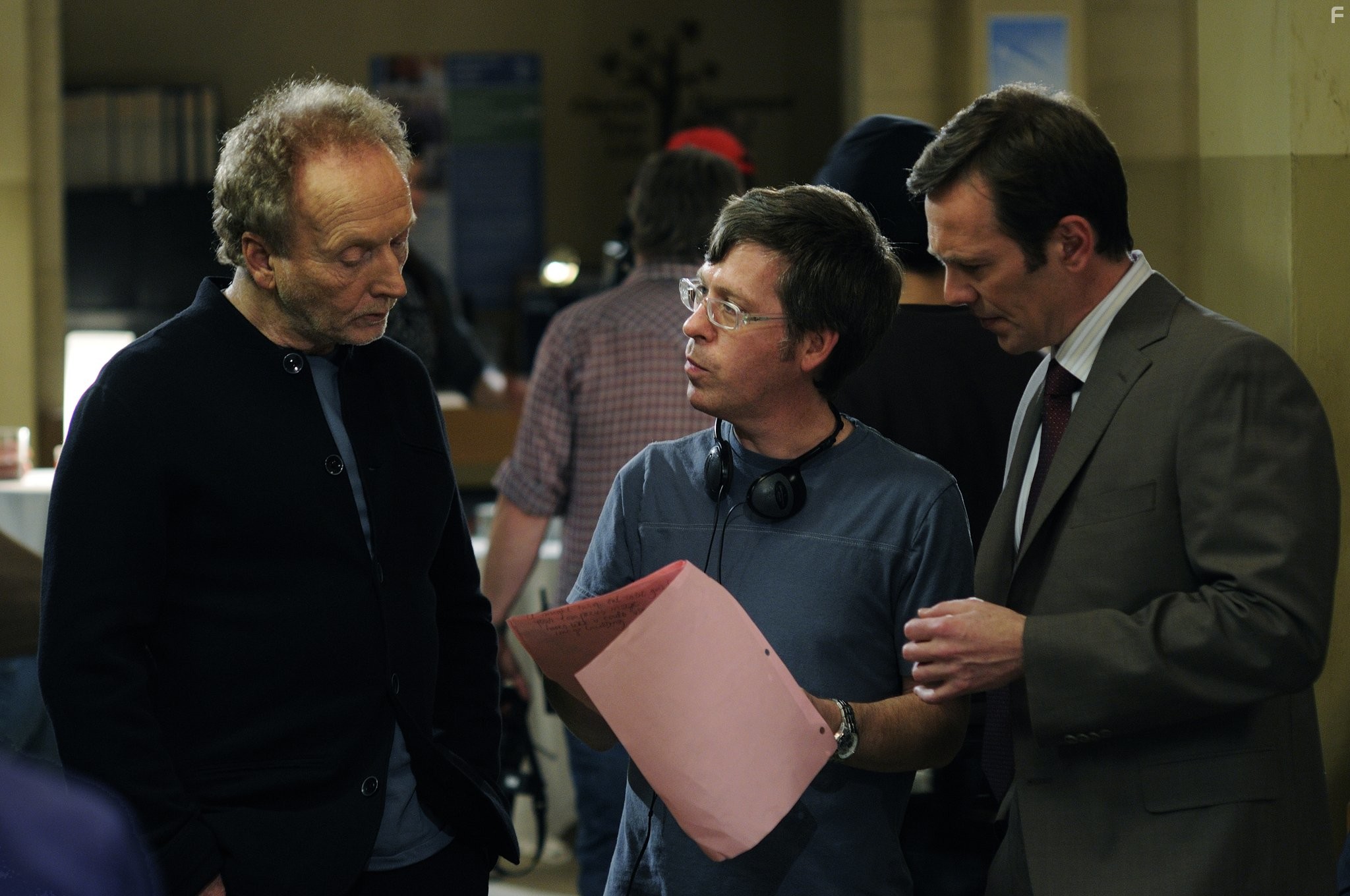 Tobin Bell, Kevin Greutert, and Peter Outerbridge in Пила VI (2009)