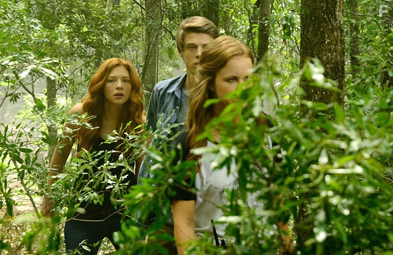 Rachelle Lefevre, Colin Ford, and Mackenzie Lintz in Под куполом (2013)