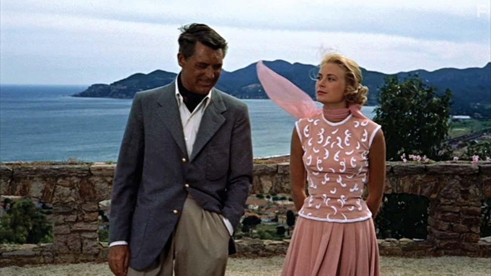 Cary Grant and Grace Kelly in Поймать вора (1955)