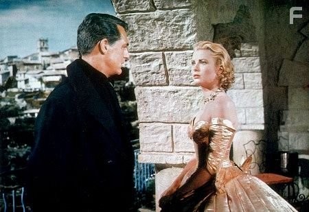 "To Catch A Thief," Cary Grant and Grace Kelly. 1955 Paramount