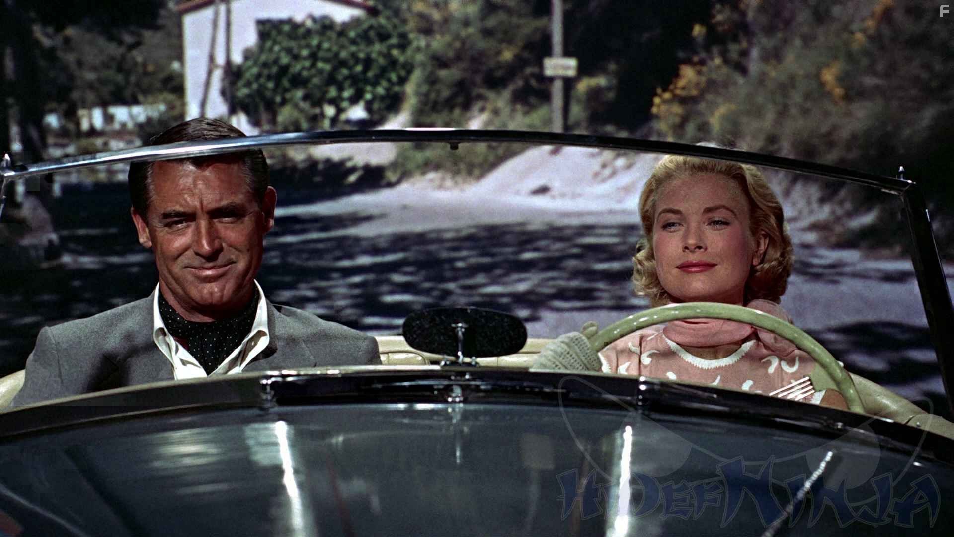 Cary Grant and Grace Kelly in Поймать вора (1955)