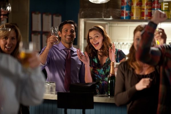 Heather Burns and Michael Landes in Save Me (2013)