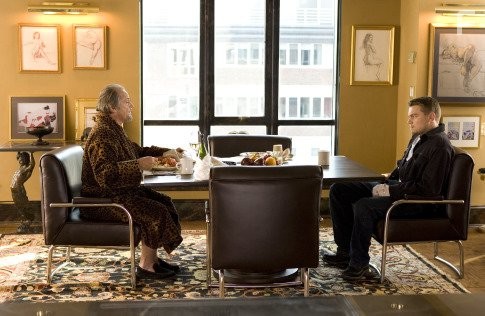 Leonardo DiCaprio and Jack Nicholson in Отступники (2006)
