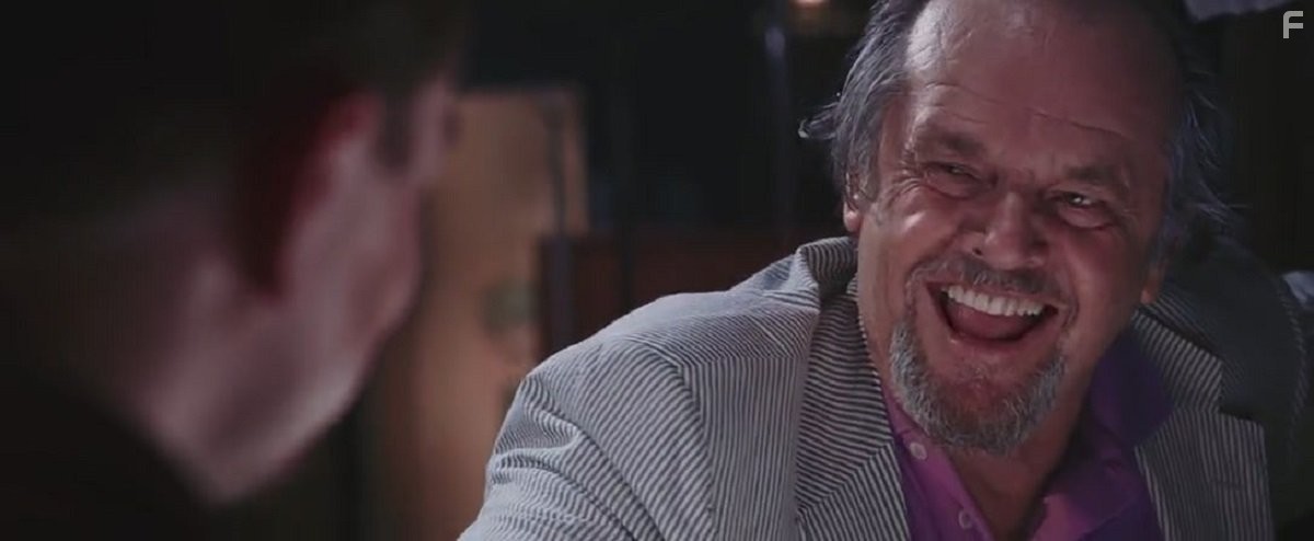 Leonardo DiCaprio and Jack Nicholson in Отступники (2006)