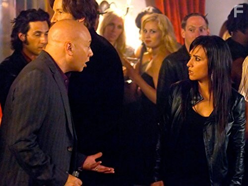 Evan Handler and Pamela Adlon in Блудливая Калифорния (2007)