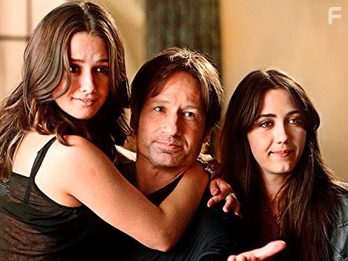 David Duchovny, Madeline Zima, and Addison Timlin in Блудливая Калифорния (2007)