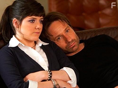 David Duchovny and Madeleine Martin in Блудливая Калифорния (2007)