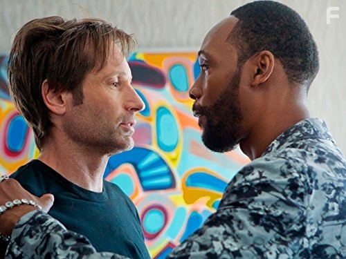 David Duchovny and RZA in Блудливая Калифорния (2007)