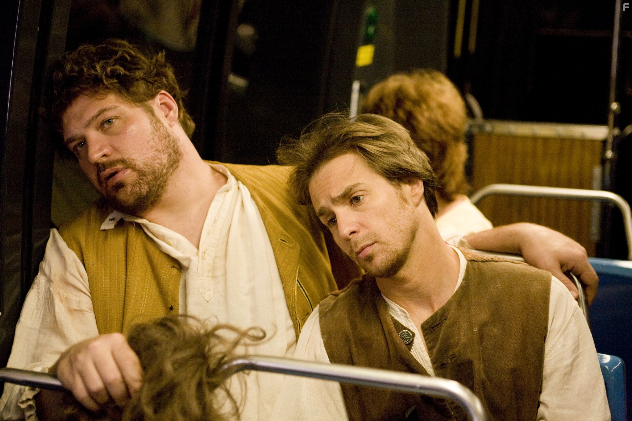 Sam Rockwell and Brad William Henke in Удушье (2008)