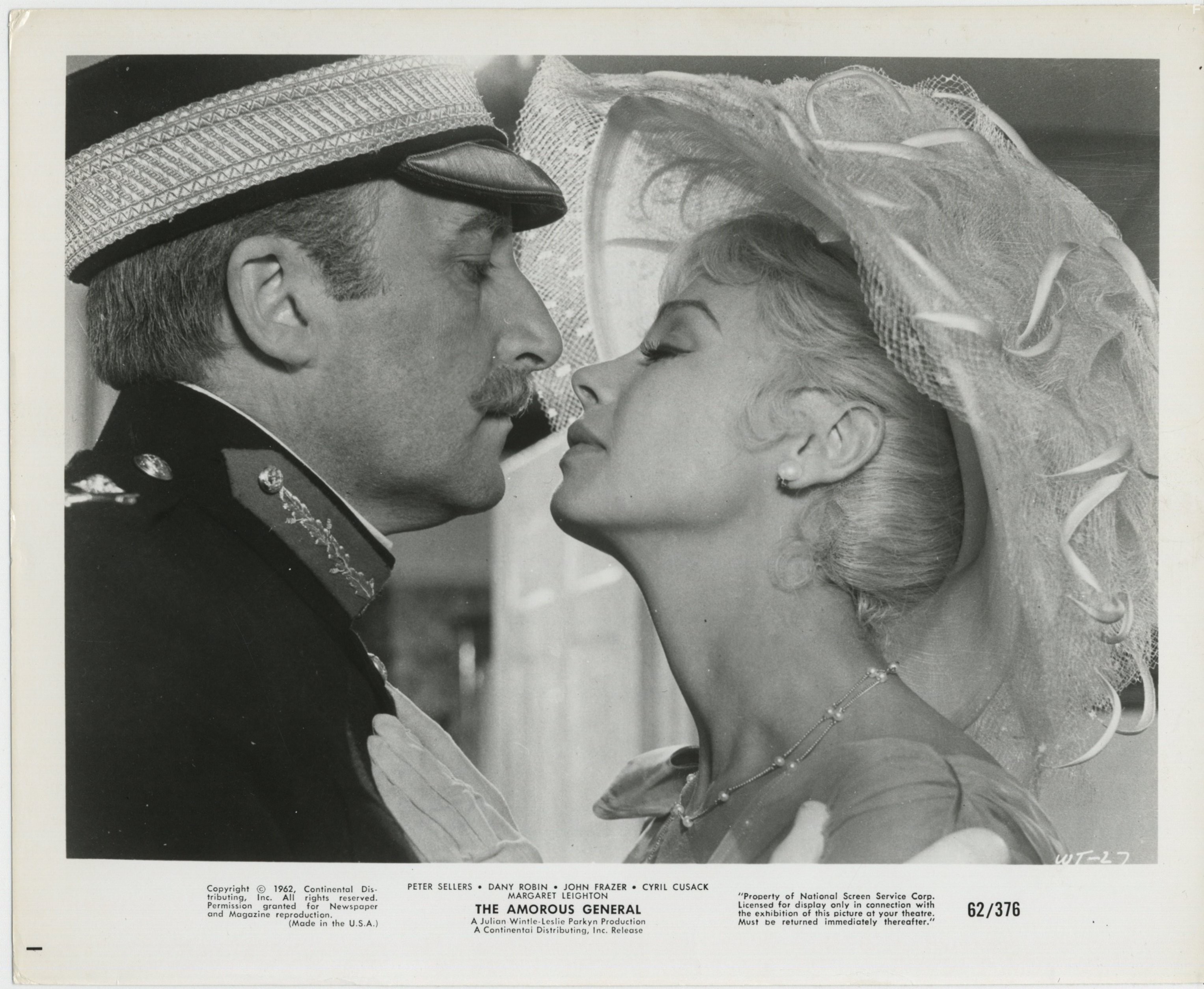 Peter Sellers and Dany Robin in Waltz of the Toreadors (1962)