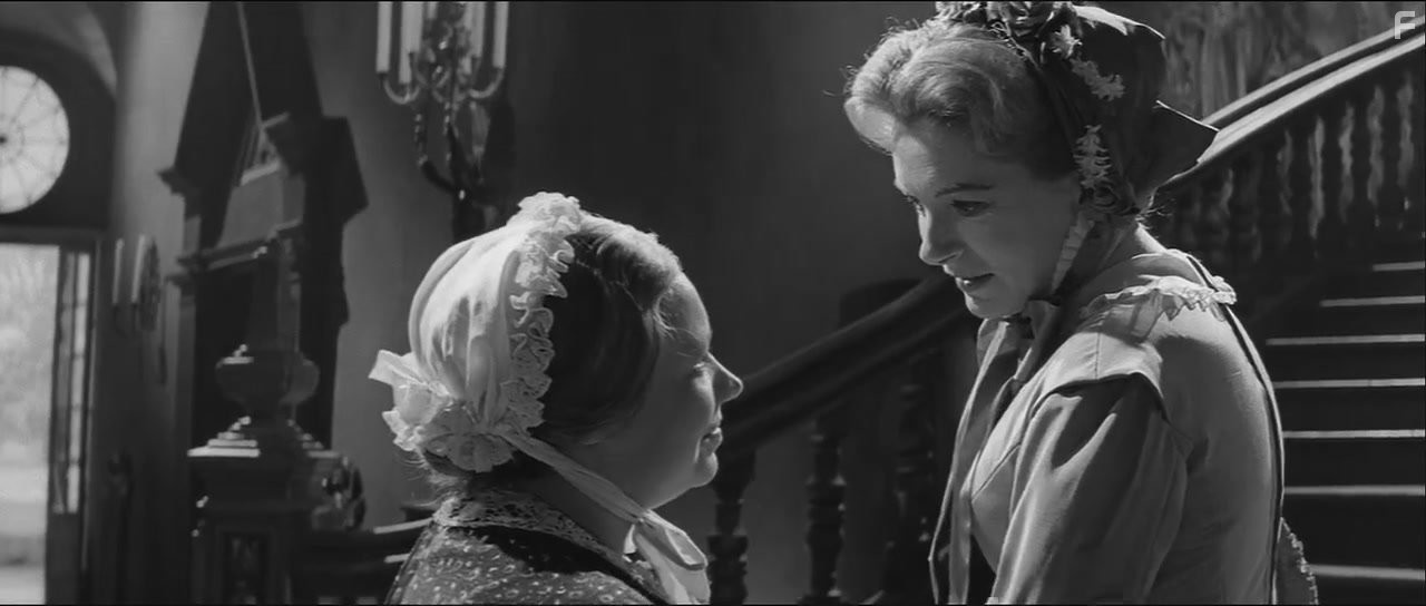 Deborah Kerr and Megs Jenkins in Невинные (1961)