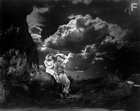 "Saboteur" Robert Cummings and Priscilla Lane 1942 Universal