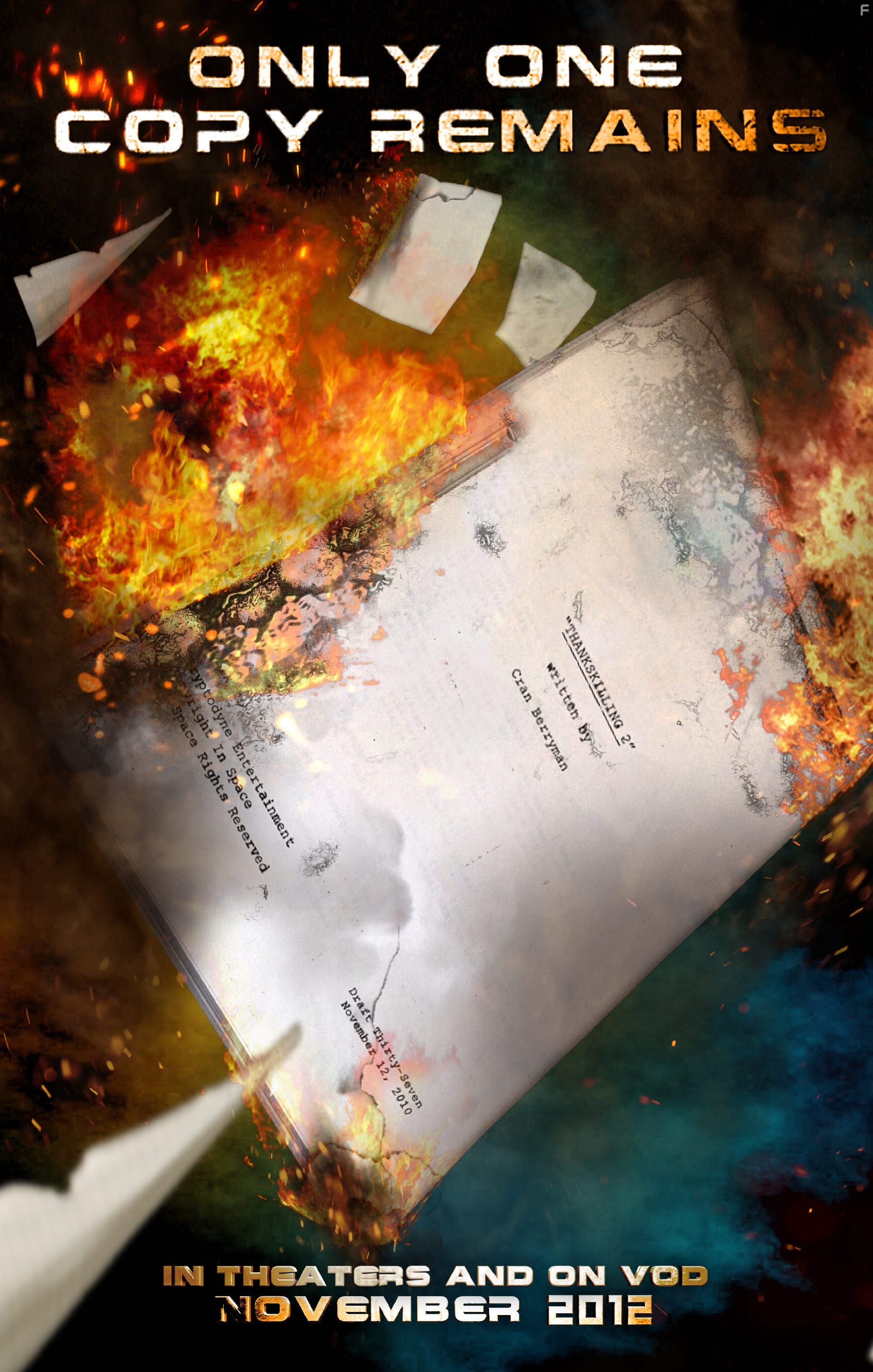 Teaser poster for ThanksKilling 3.