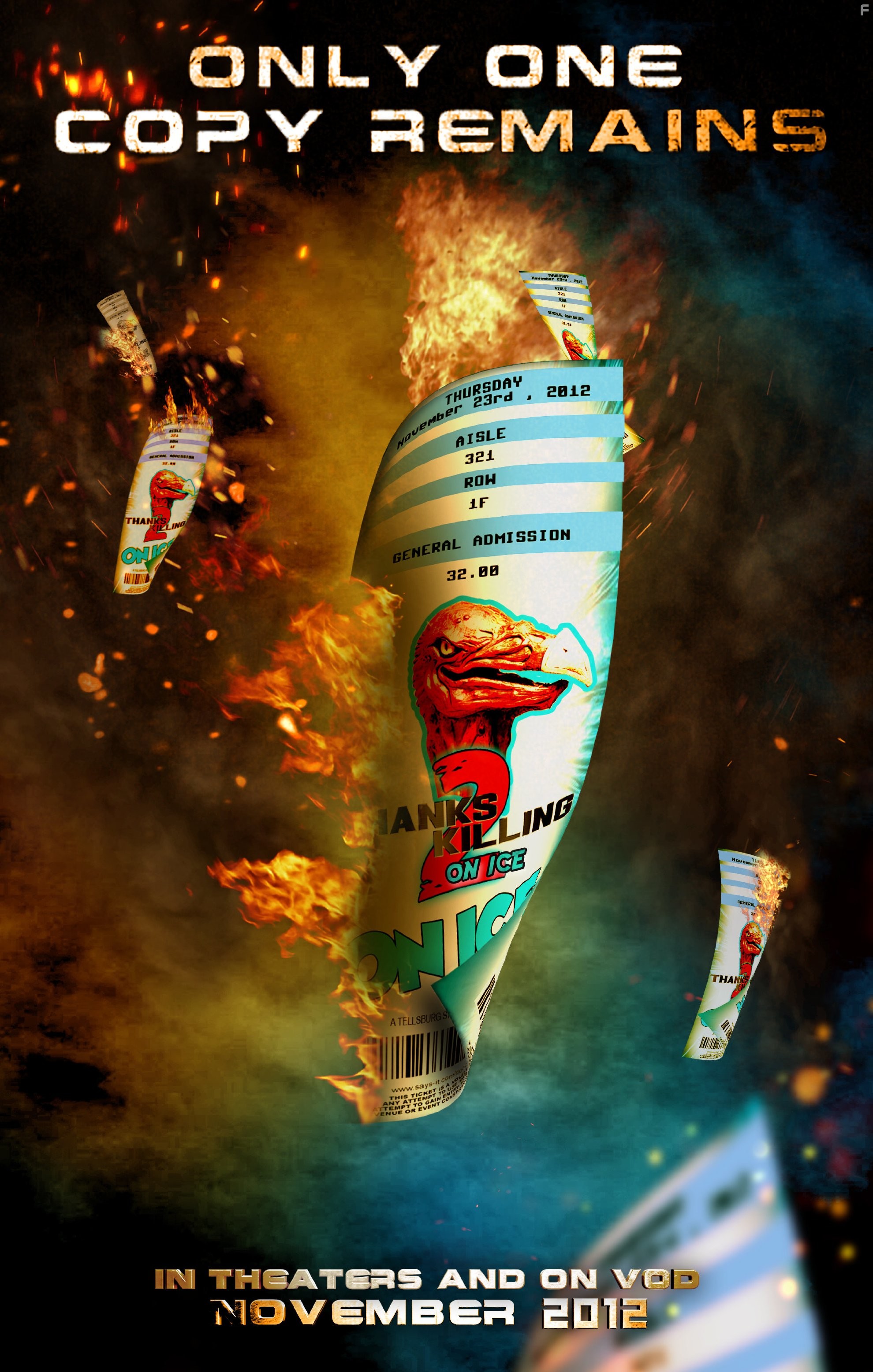 Teaser poster for ThanksKilling 3.