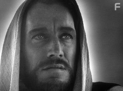 "The Greatest Story Ever Told" Max Von Sydow as Jesus 1965 United Artist