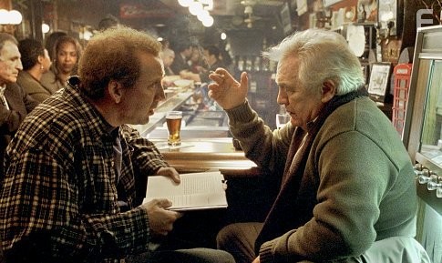 Nicolas Cage and Brian Cox in Адаптация. (2002)