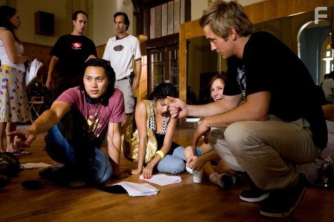 Briana Evigan, Robert Hoffman, and Danielle Polanco in Шаг вперед 2: Улицы (2008)