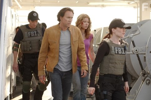 Nicolas Cage, Julianne Moore, and Jessica Biel in Пророк (2007)