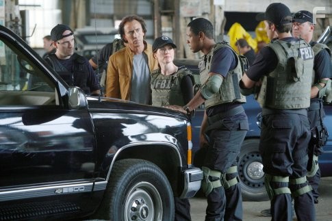 Nicolas Cage, Julianne Moore, and Tory Kittles in Пророк (2007)