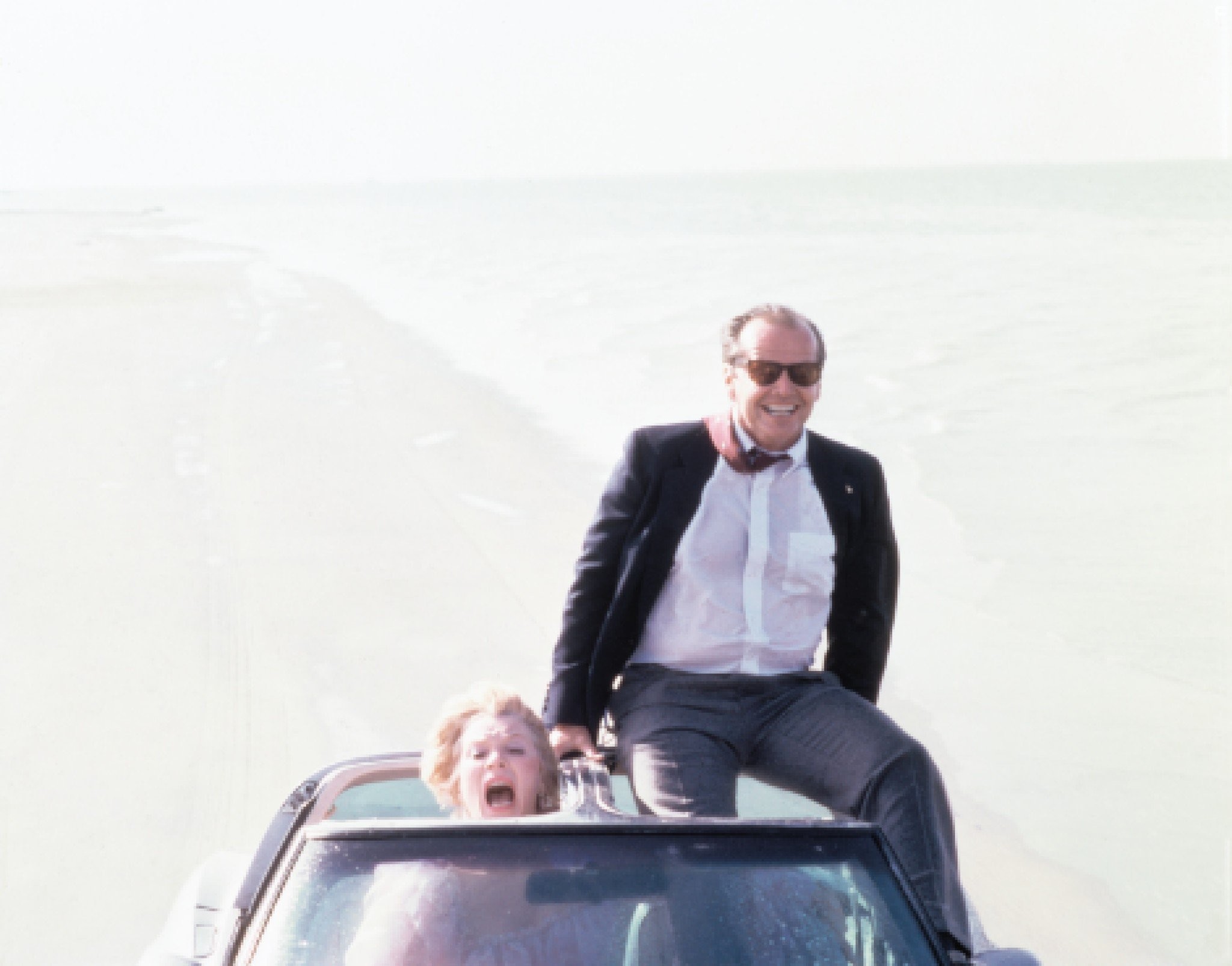 Jack Nicholson and Shirley MacLaine in Язык нежности (1983)