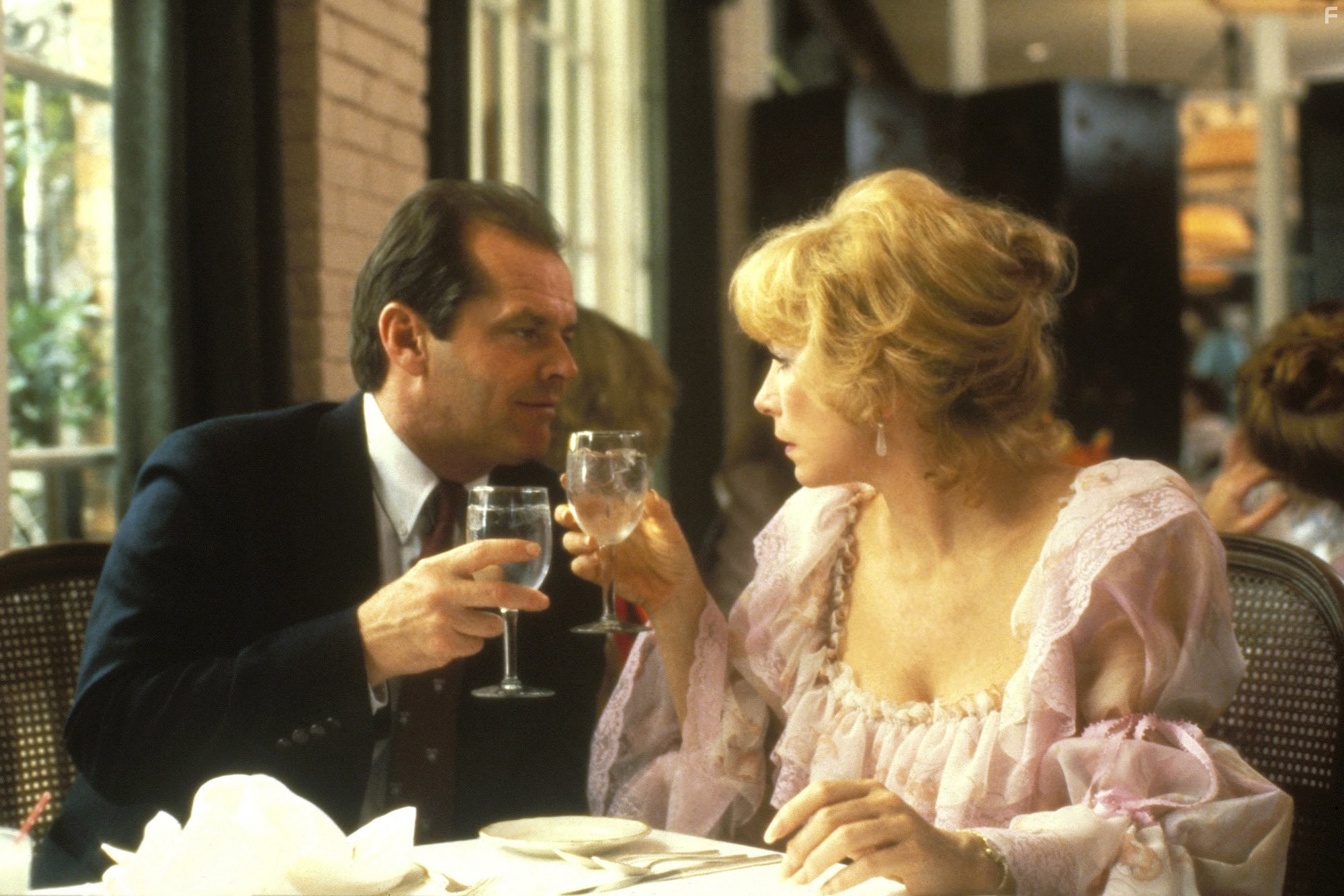 Jack Nicholson and Shirley MacLaine in Язык нежности (1983)
