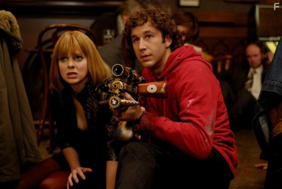 Anna Faris and Chris O'Dowd in Чaсто задаваемые вопросы о путешествиях во времени (2009)