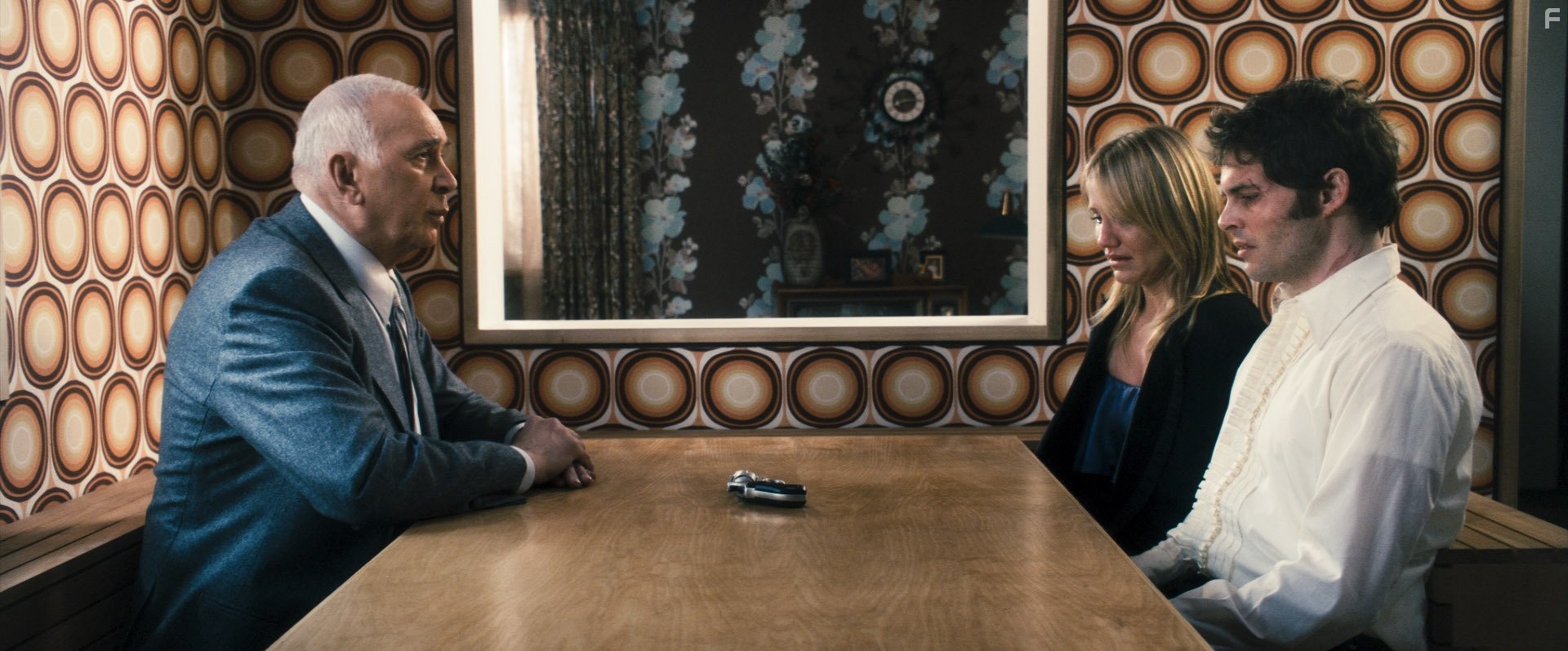 Cameron Diaz, Frank Langella, and James Marsden in Посылка (2009)