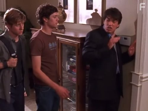 Peter Gallagher, Adam Brody, and Ben McKenzie in О.С. - Одинокие сердца (2003)