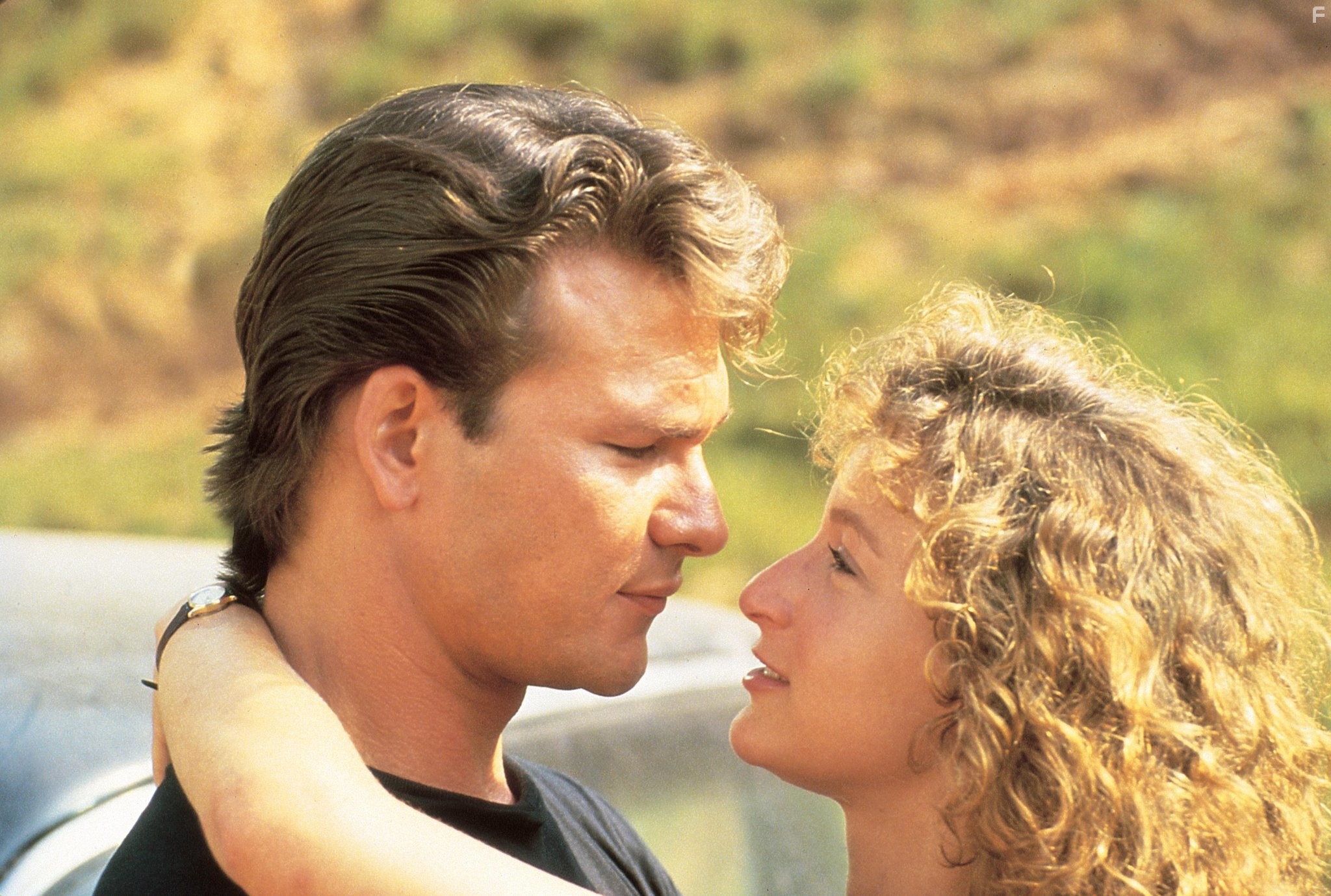Jennifer Grey and Patrick Swayze in Грязные танцы (1987)