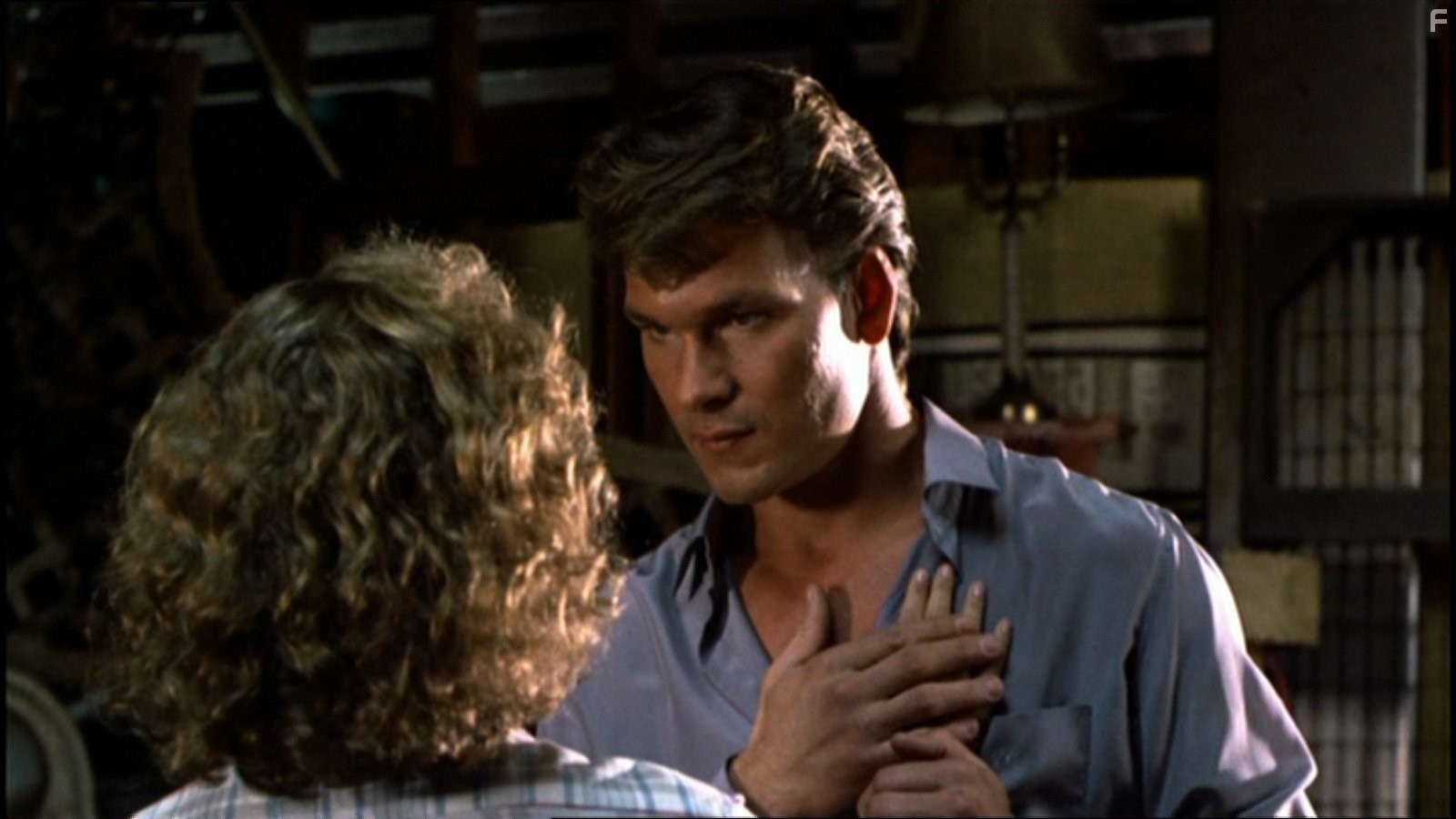 Jennifer Grey and Patrick Swayze in Грязные танцы (1987)