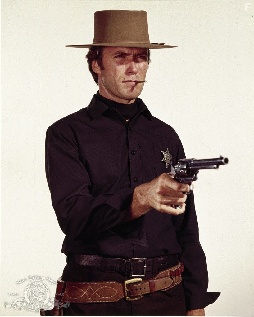 Clint Eastwood in Bздeрни их повыше (1968)