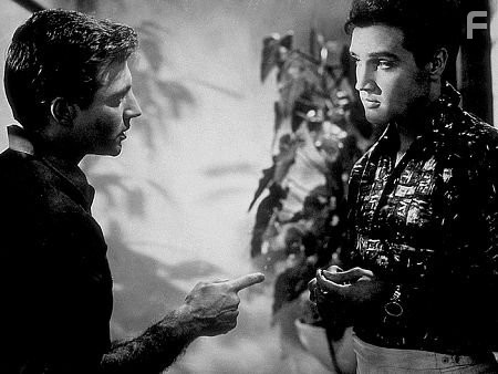 Elvis Presley and Alejandro Rey in "Fun in Acapulco," Paramount, 1963.