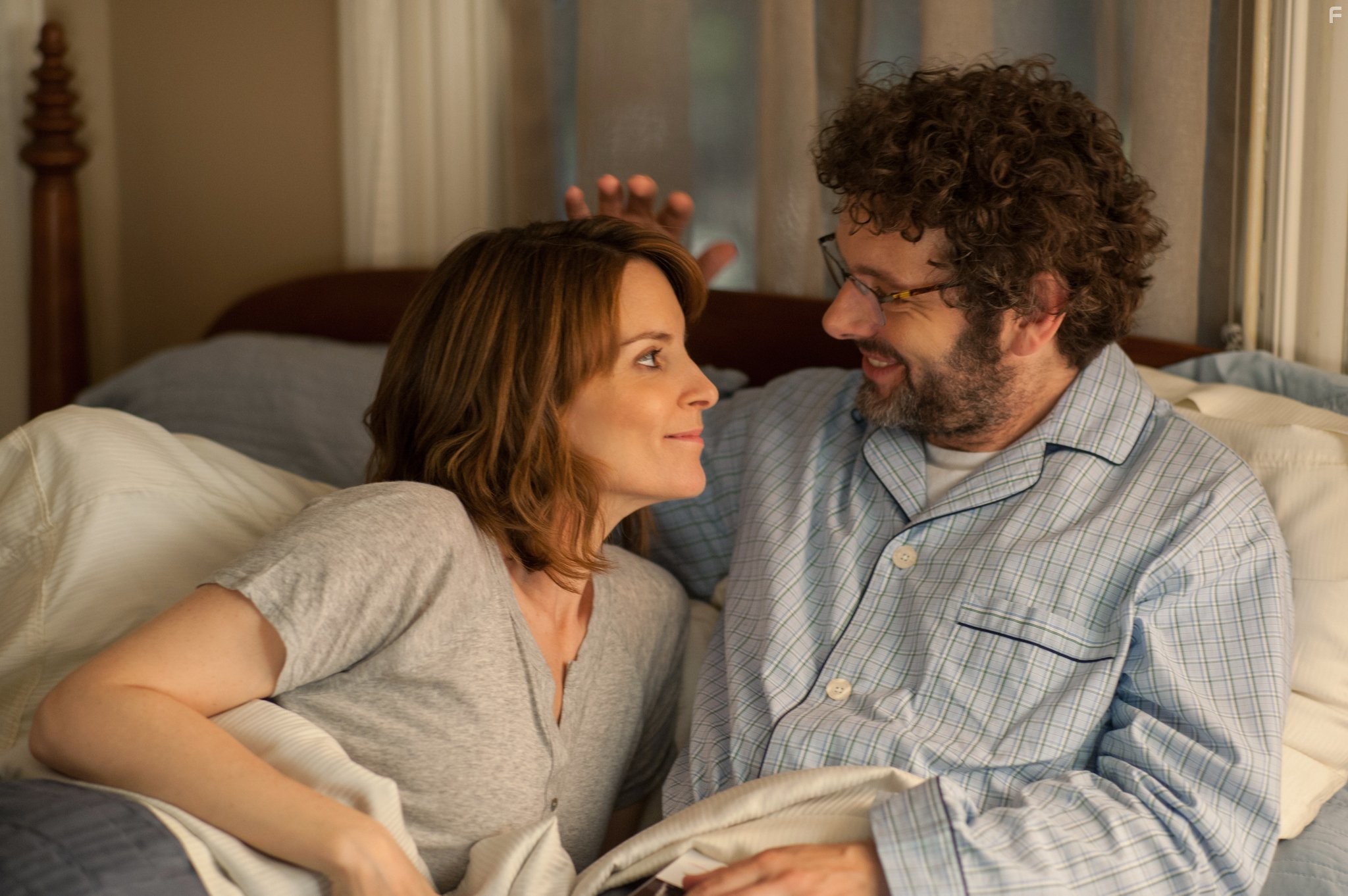 Tina Fey and Michael Sheen in Экзамен для двоих (2013)