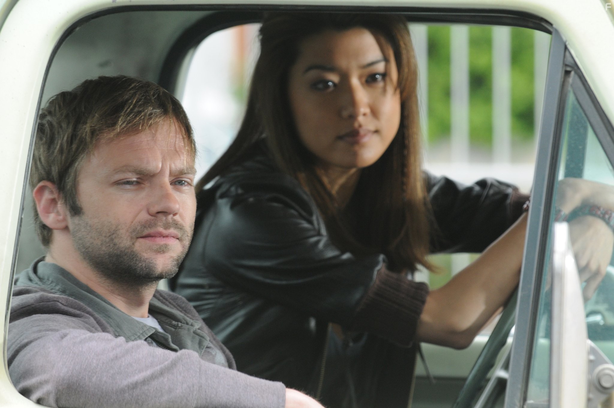 Grace Park and Esteban Powell in The Cleaner (2008)