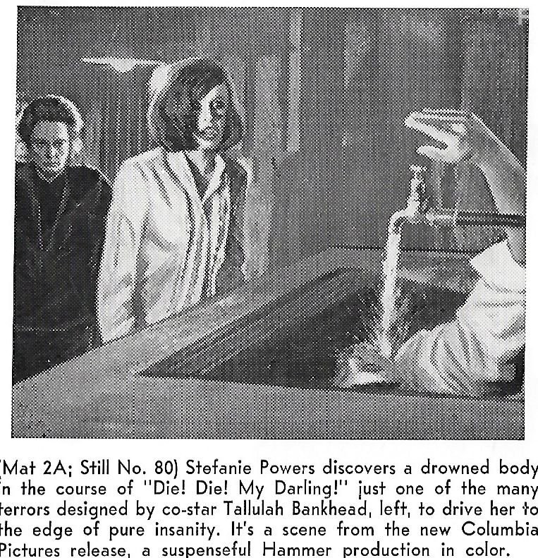 Tallulah Bankhead and Stefanie Powers in Fanatic (1965)