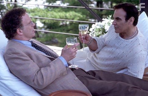 Albert Brooks and David Suchet in Свадебная вечеринка (2003)