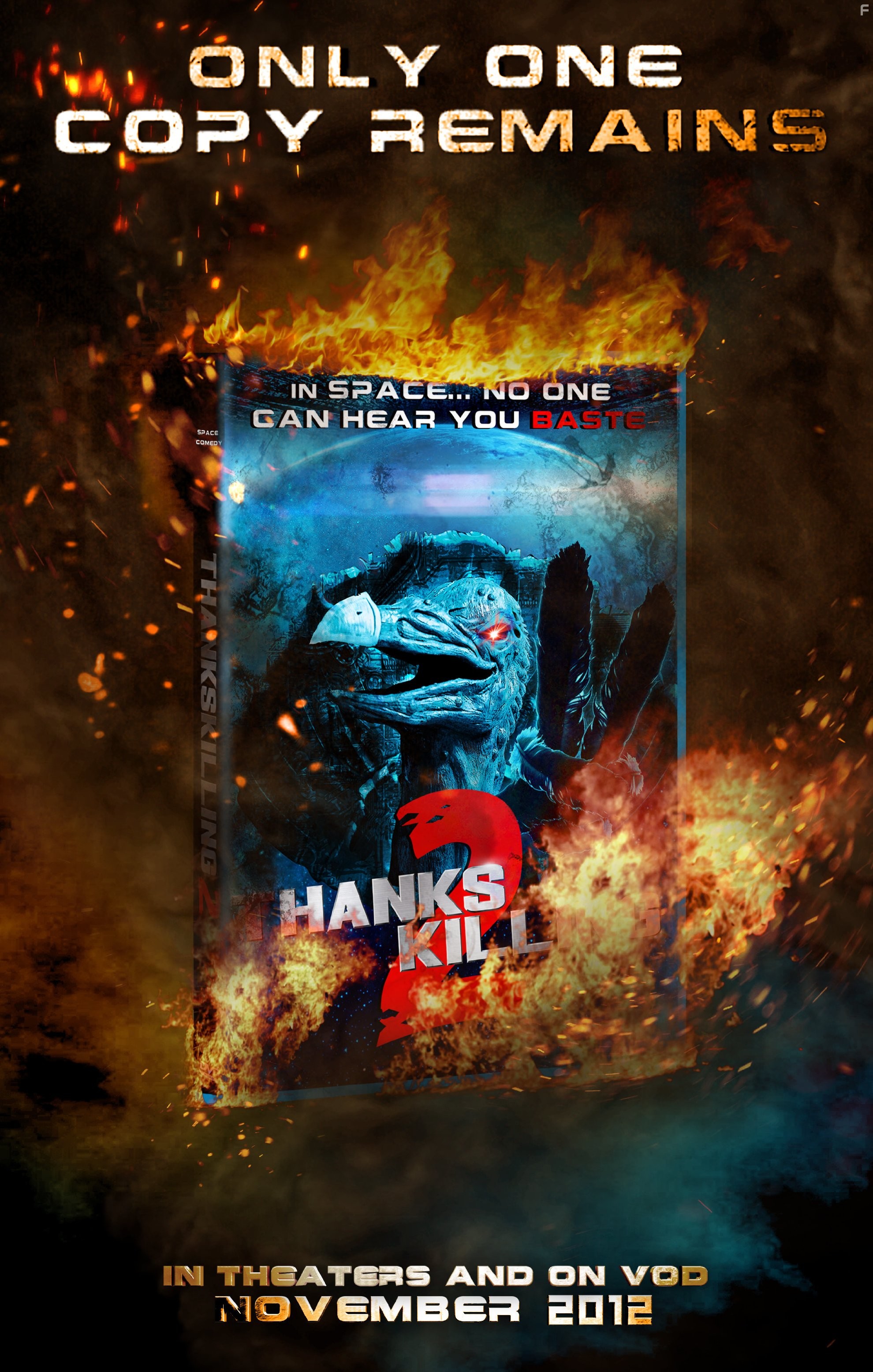 Teaser poster for ThanksKilling 3.