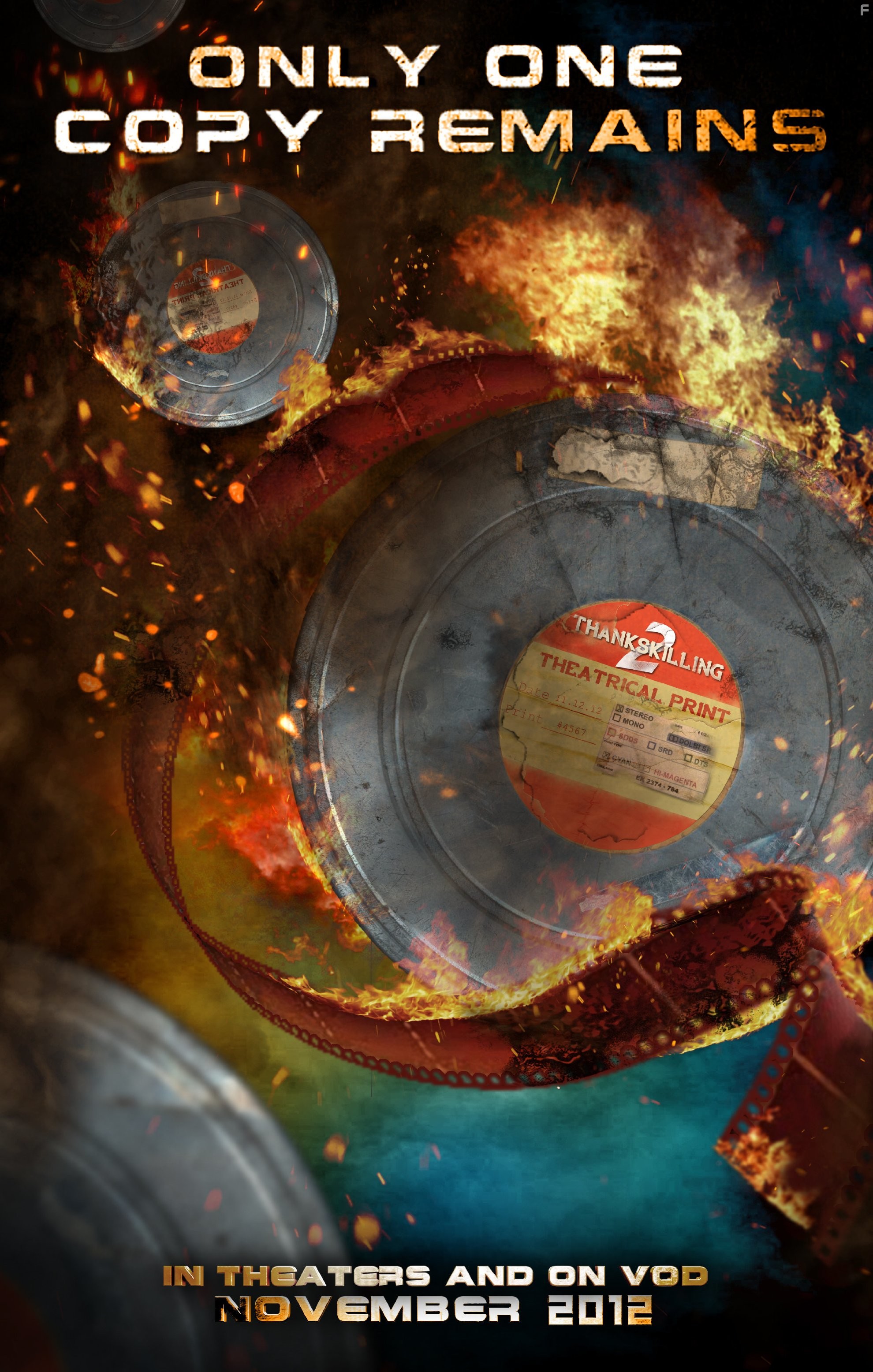 Teaser poster for ThanksKilling 3.