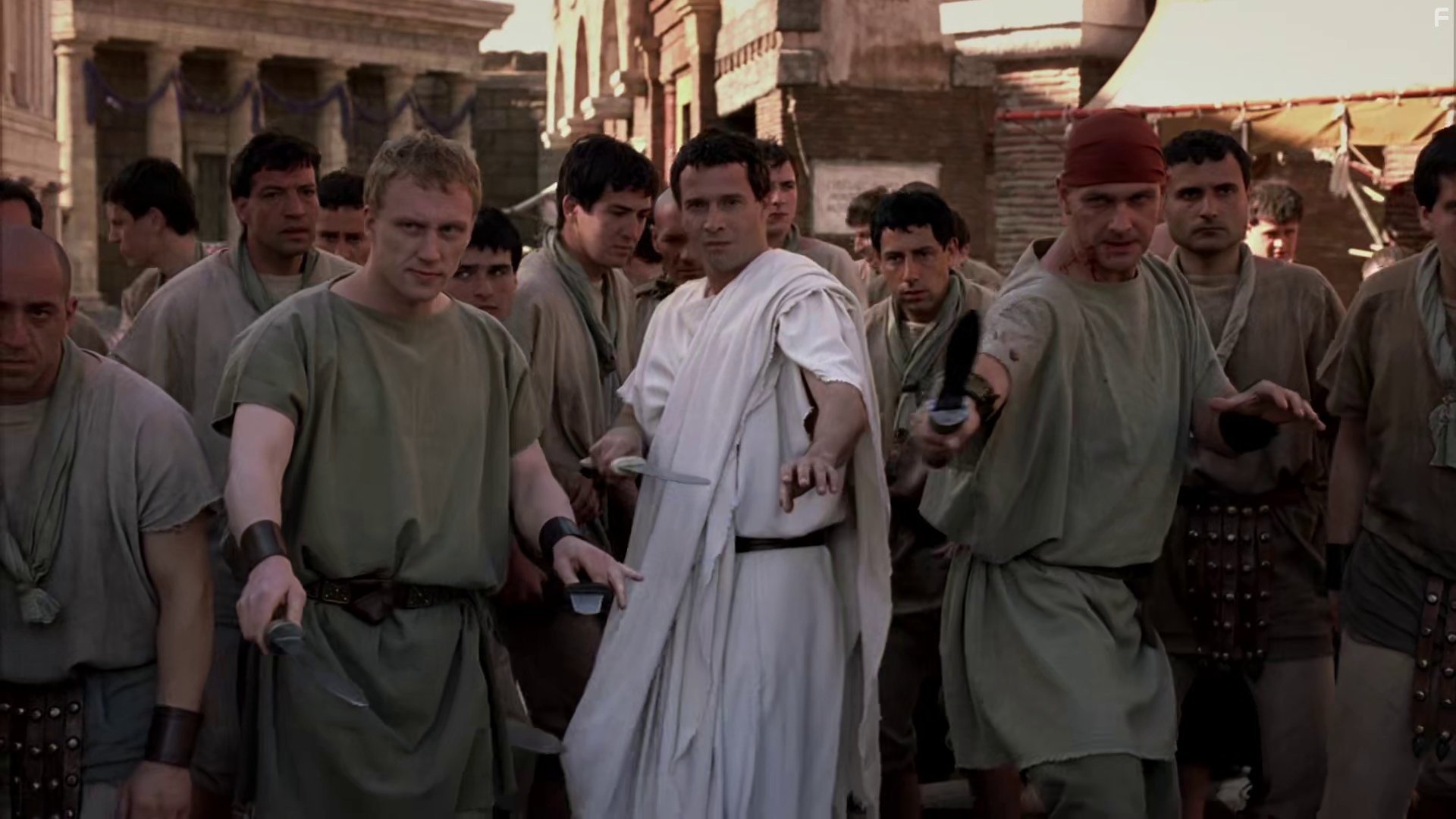 Kevin McKidd, James Purefoy, and Ray Stevenson in Рим (2005)