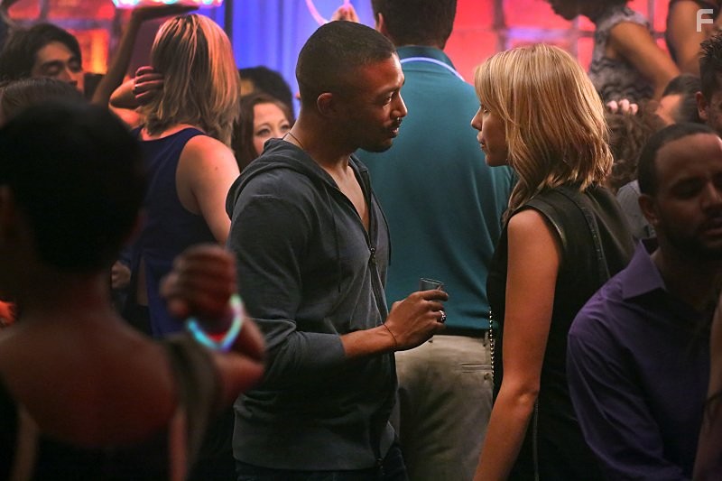 Charles Michael Davis and Riley Voelkel in Древние (2013)