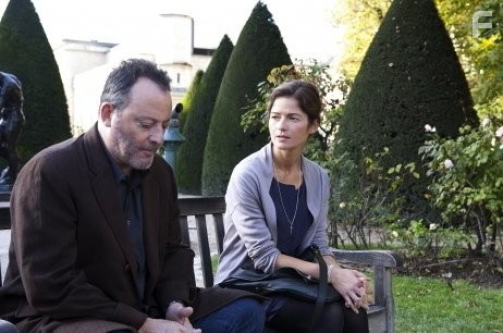 Jean Reno and Jill Hennessy in "Jo".