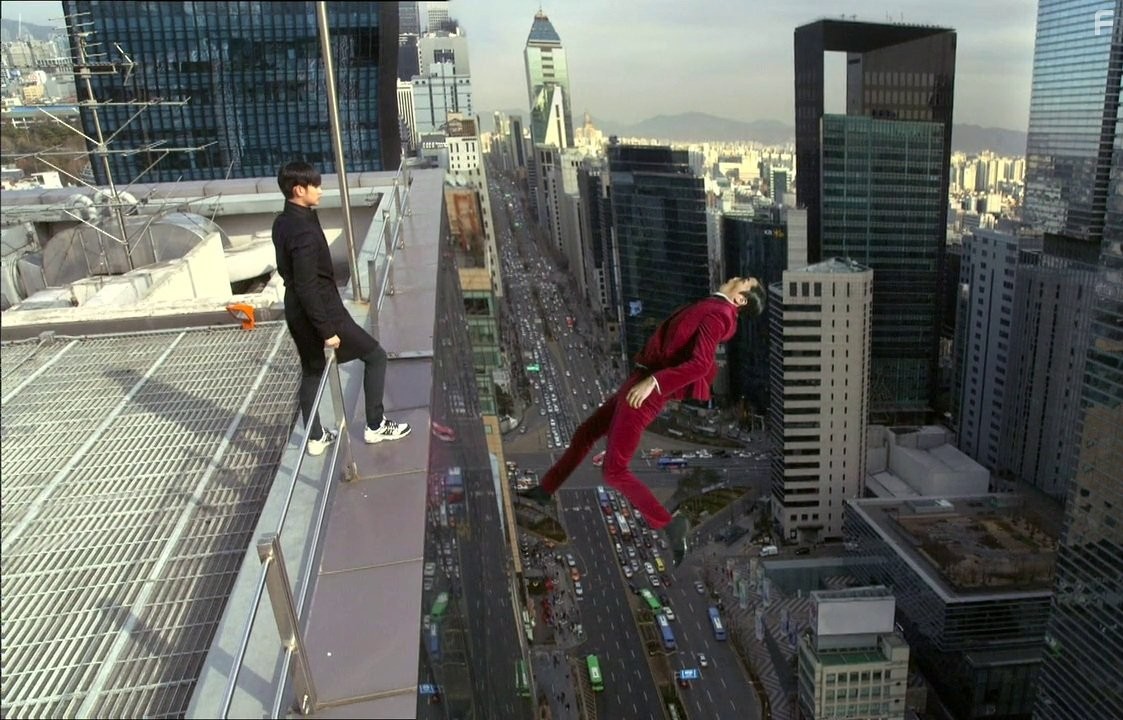 Seong-rok Sin and Soo-Hyun Kim in Человек со звезды (2013)