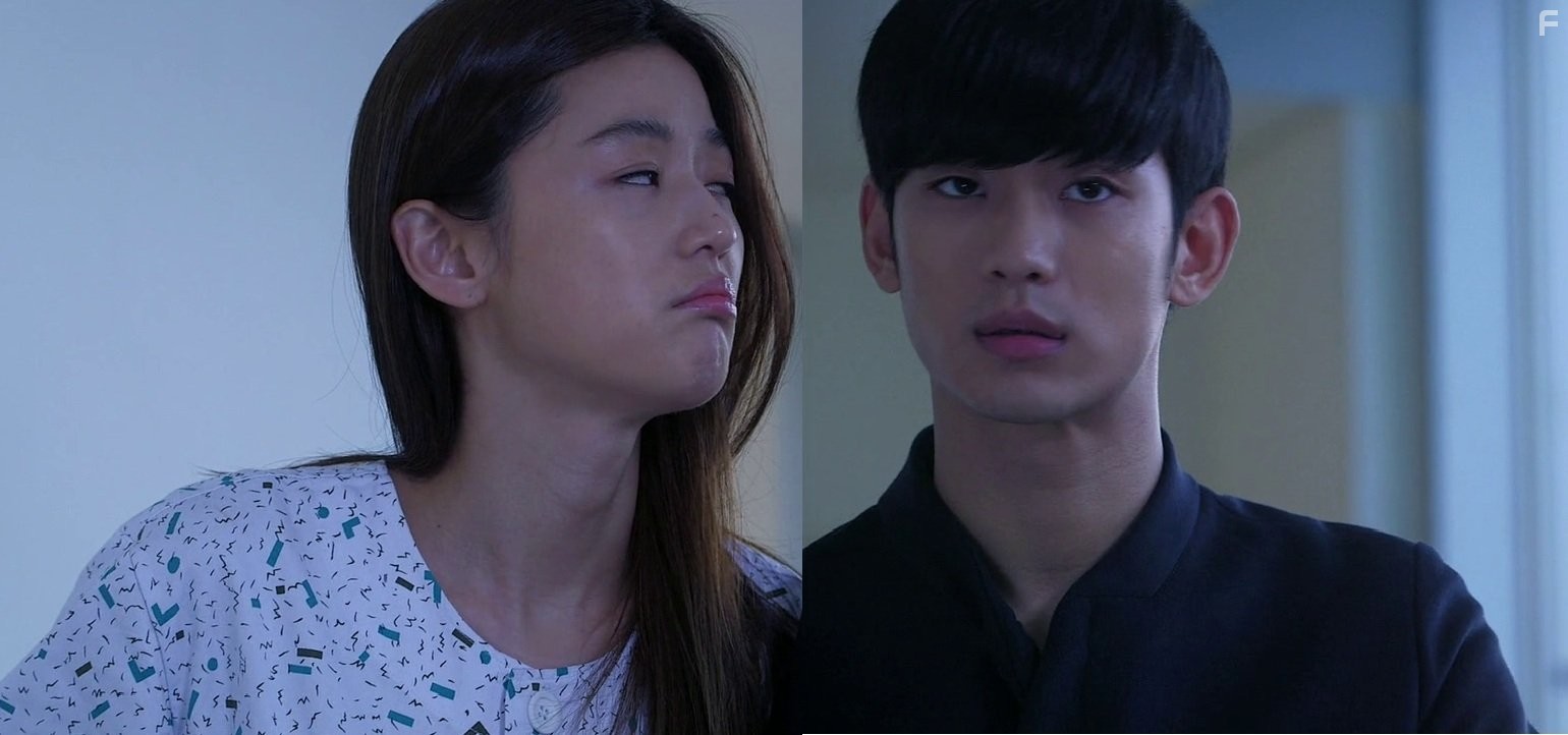 Ji-hyun Jun and Soo-Hyun Kim in Человек со звезды (2013)