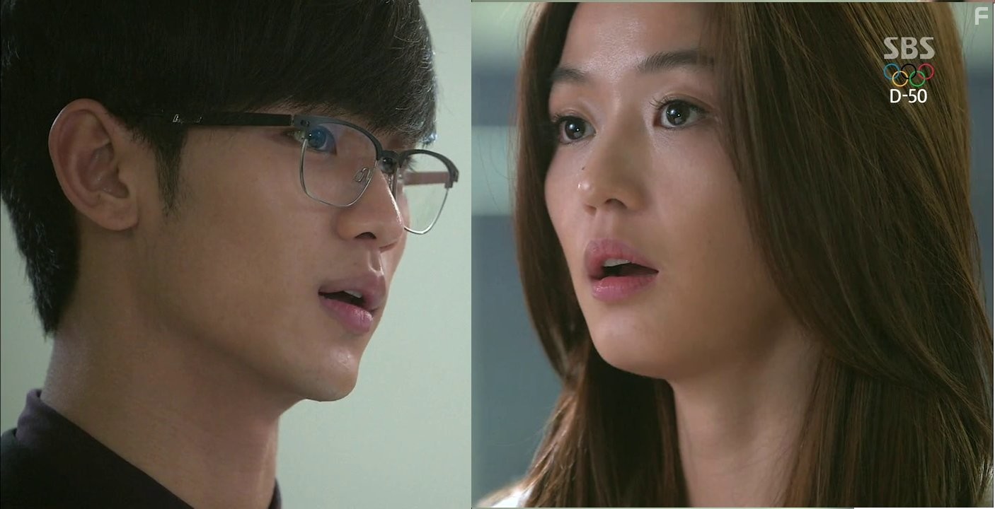 Ji-hyun Jun and Soo-Hyun Kim in Человек со звезды (2013)