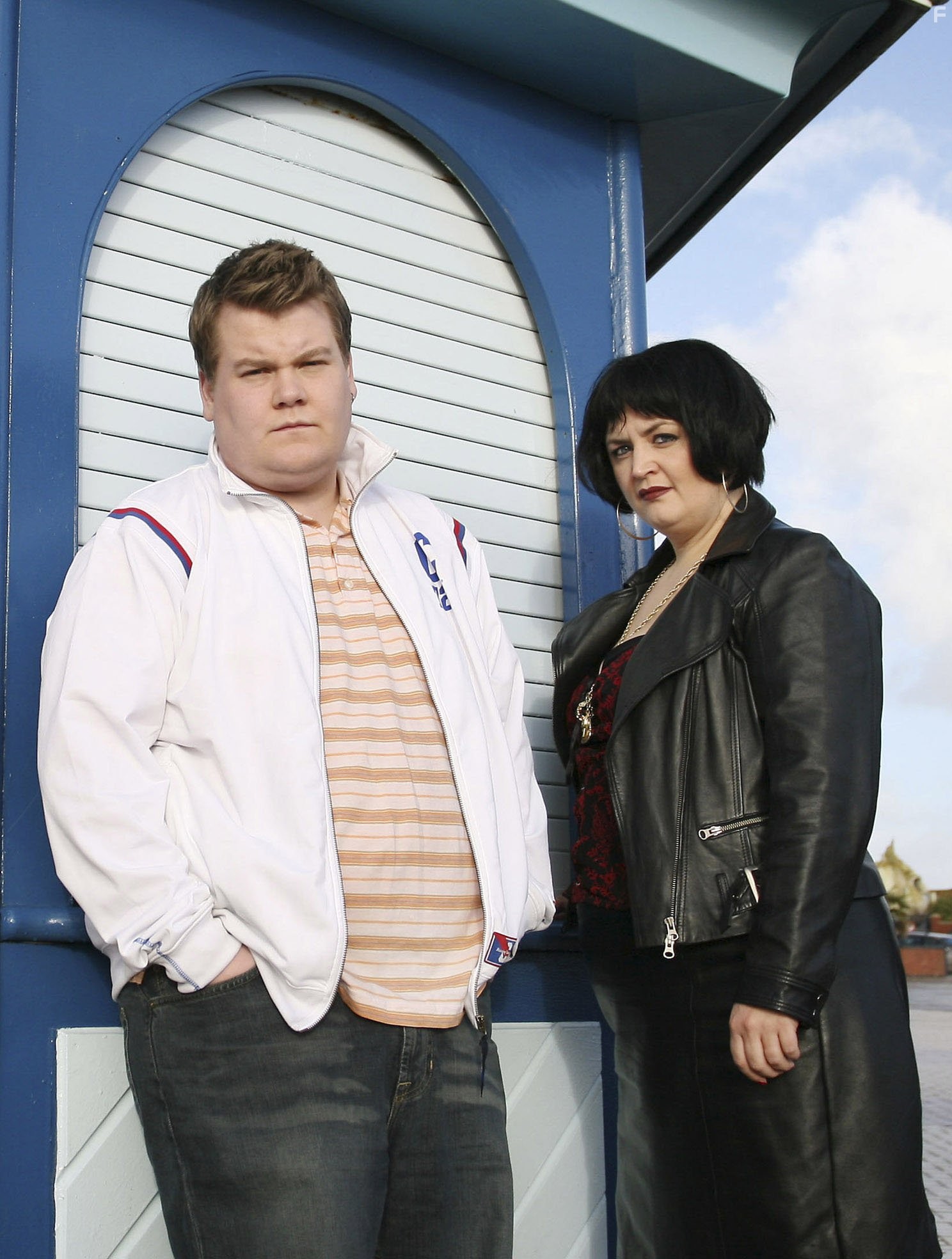 James Corden and Ruth Jones in Гевин и Стейси (2007)