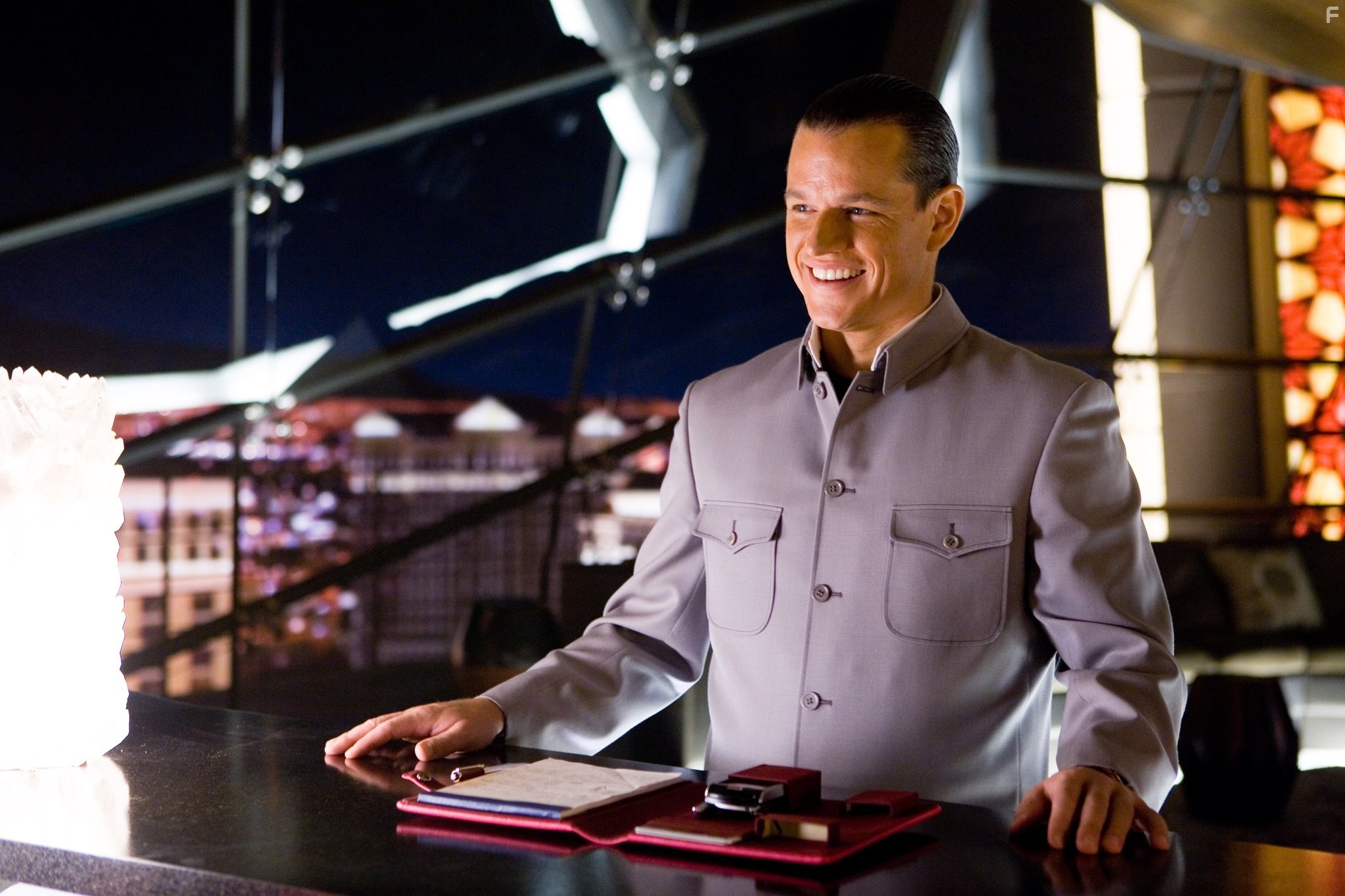 Matt Damon in Тринадцать друзей Оушена (2007)