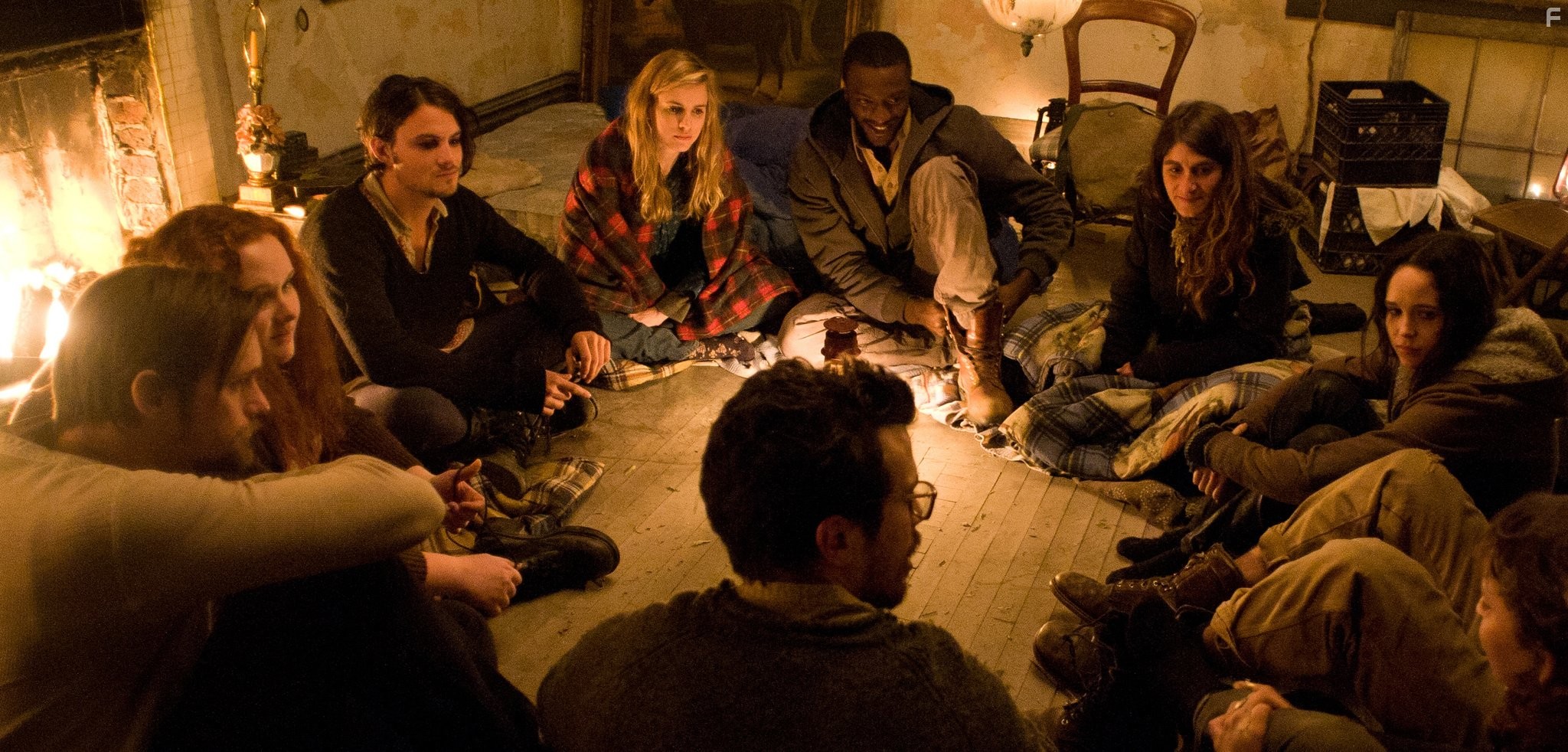 Julia Ormond, Aldis Hodge, Ellen Page, Brit Marling, and Shiloh Fernandez in Группировка 'Восток' (2013)