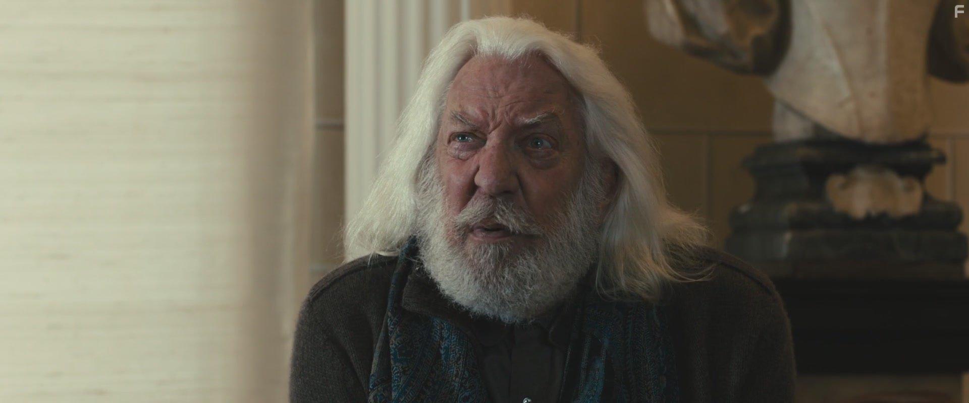 Donald Sutherland in La migliore offerta (2013)